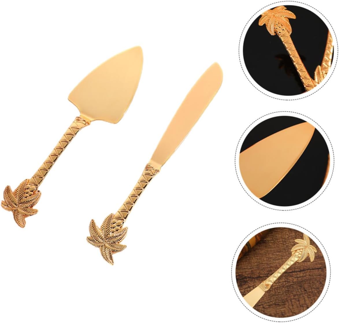 Reusable Cake Serving Tool Set Cake Cutter and Spatula for Birthdays Weddings and Parties Elegant Design for Cutting Pastries Cookies and Pies