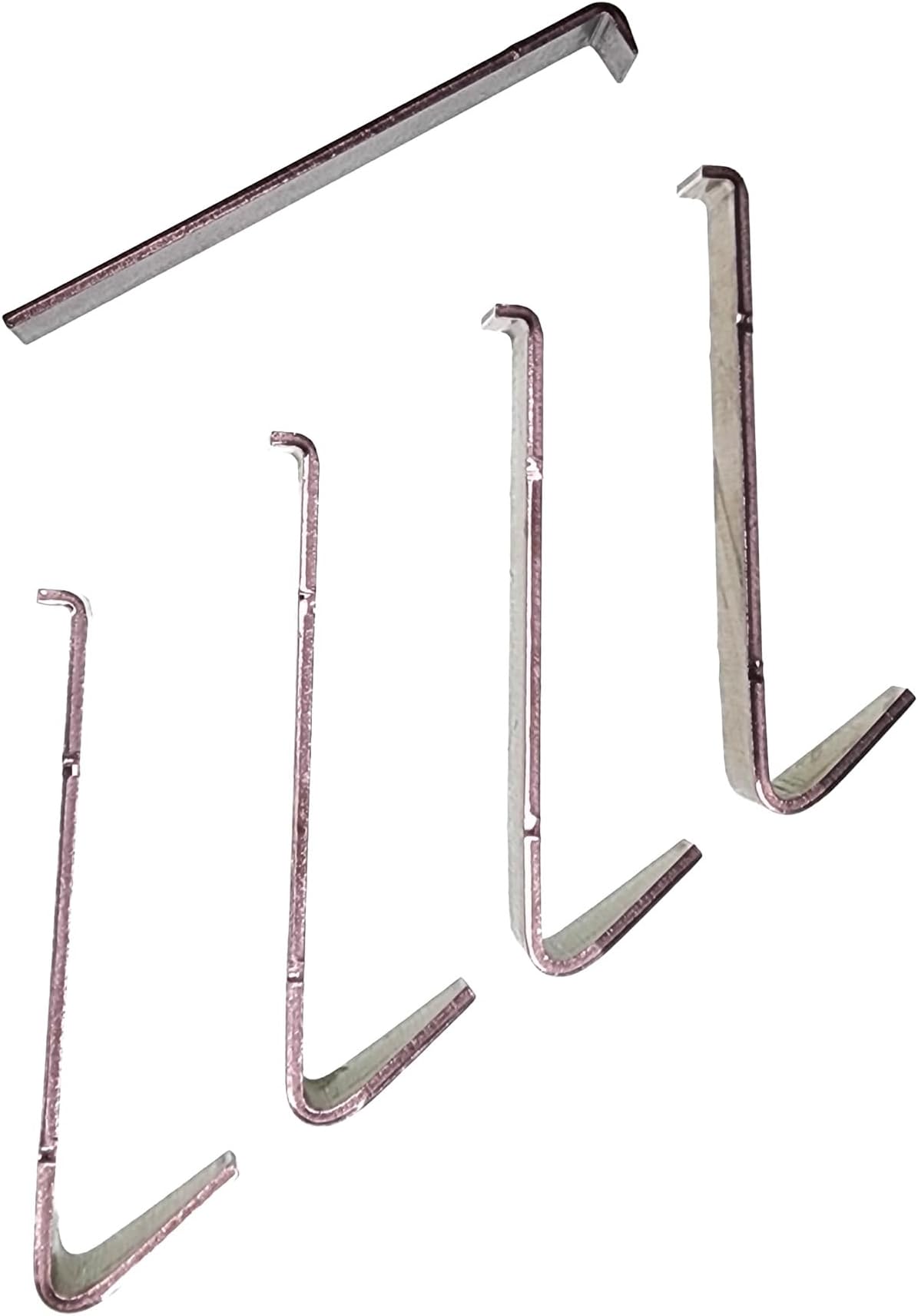 Yizhet 6 PCS Brick Hook Clips, Stainless Steel Brick Wall