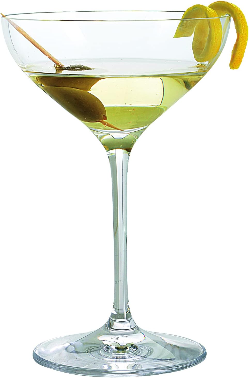 Spiegelau Dessert Glasses Set of 4 - European-Made Crystal, Modern Dessert or Champagne Glassware, Dishwasher Safe, Professional Quality Champagne Saucer Glass Gift Set - 8.8 oz