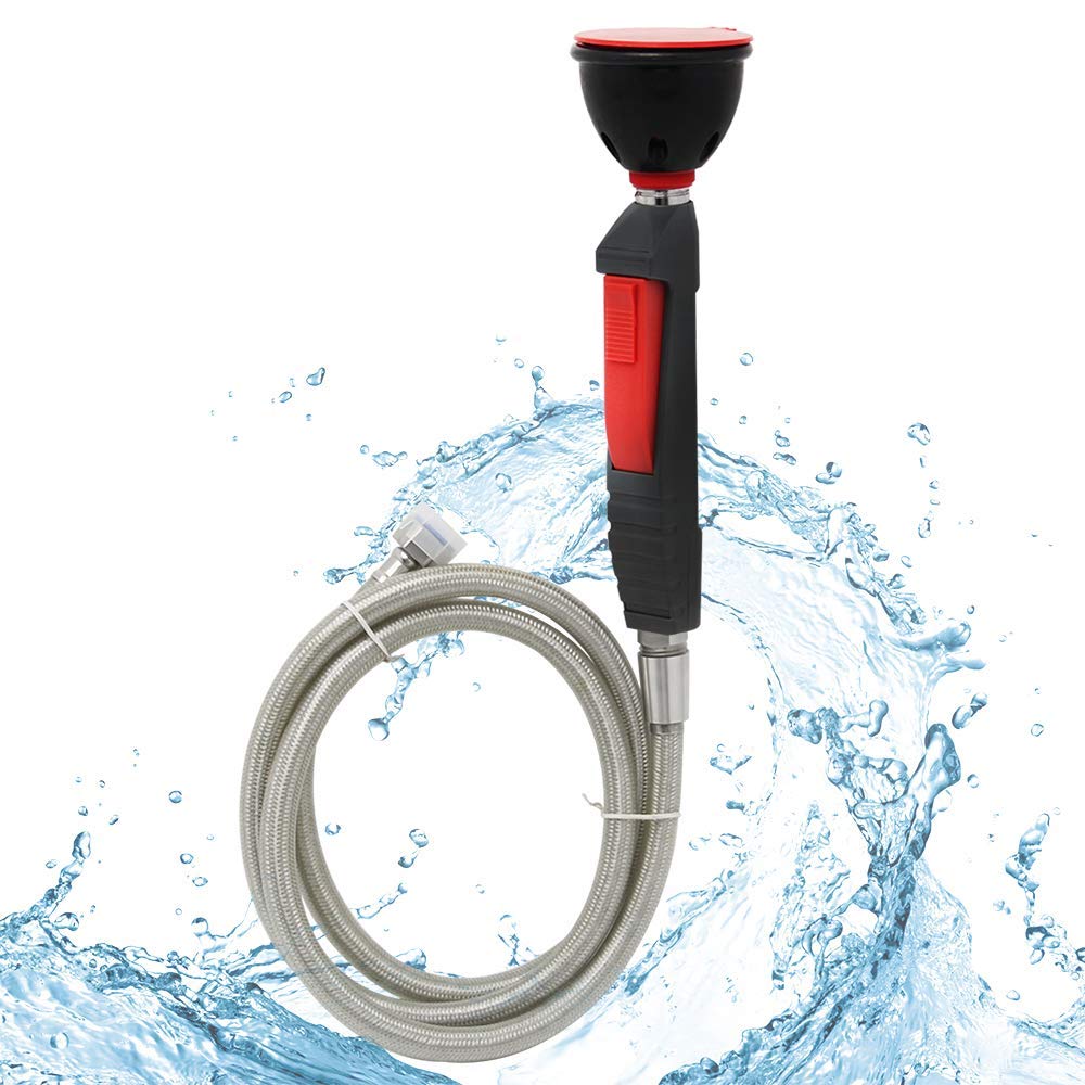 Buy CGOLDENWALL Drench Hose Unit Spray Eye Wash Unit Handheld Emergency