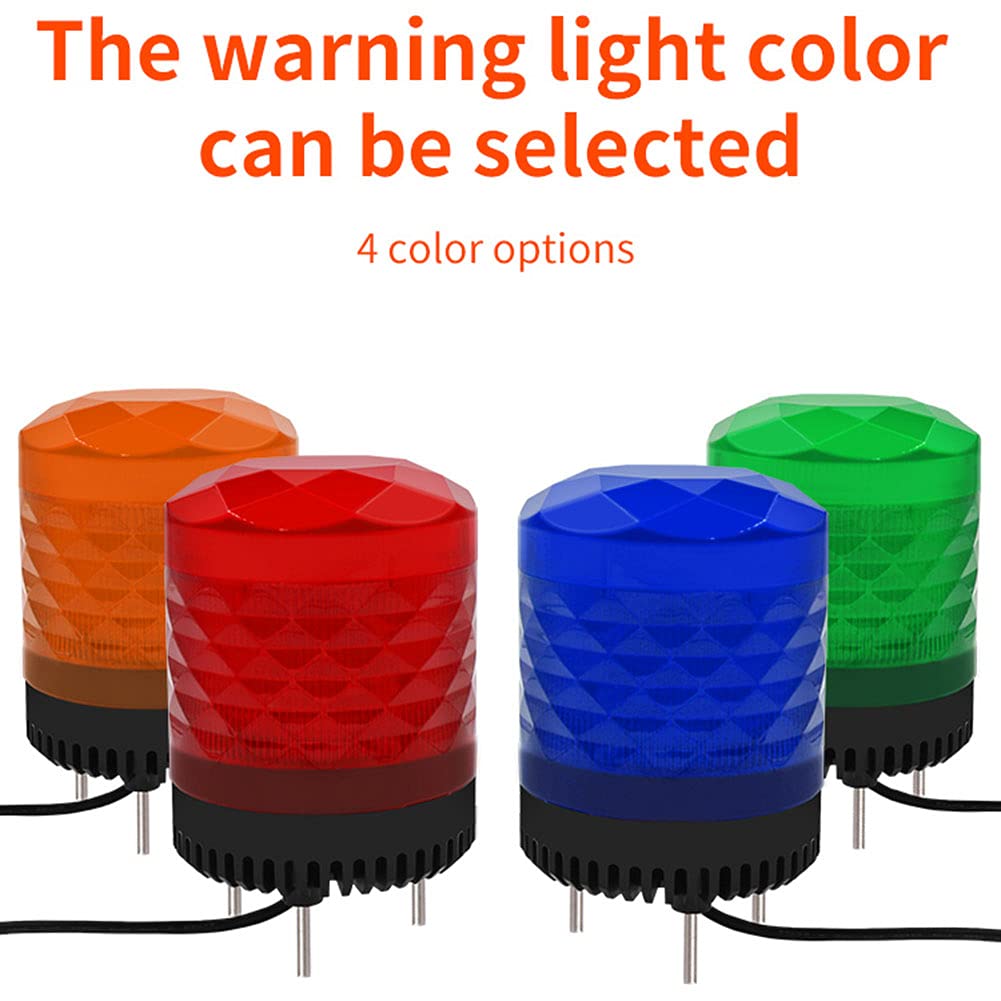 Luz emergenciaLuz LED Estroboscópica,12/24V Luz De Advertencia Luz Estroboscópica Rotativo Luces De Emergencia Con Base Magnética Homologado Para Tractor Camion Vehículo Remolque,Azul