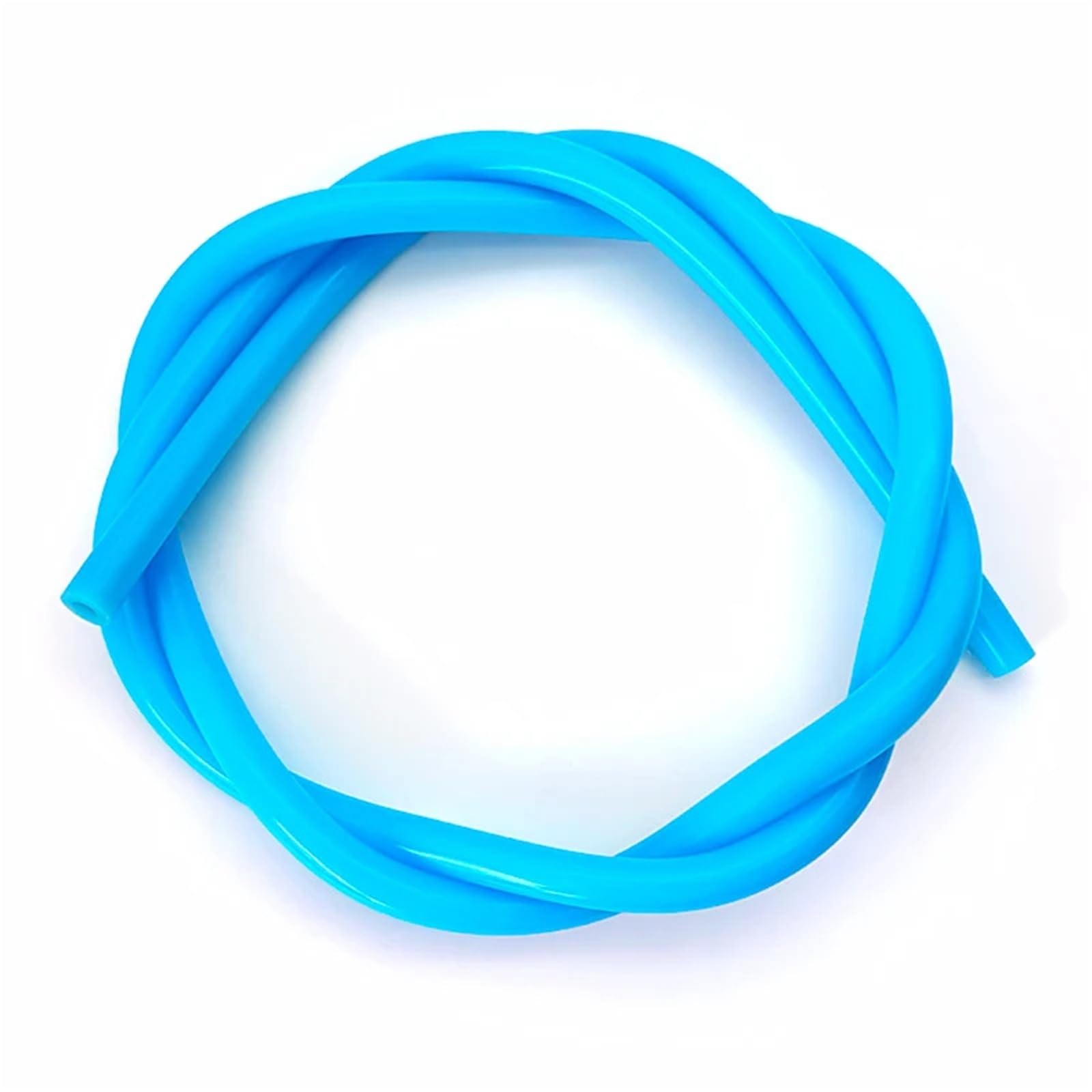 Rubber Tubing Heat Resistant Colorful Food Grade Silicone Tube ID 4 5 6 7 8 9 10 12 16mm 1M Odorless Anti-Ageing Soft Drink Water Hose Hose(SkyBlue,1M_OD 8XID 6MM)