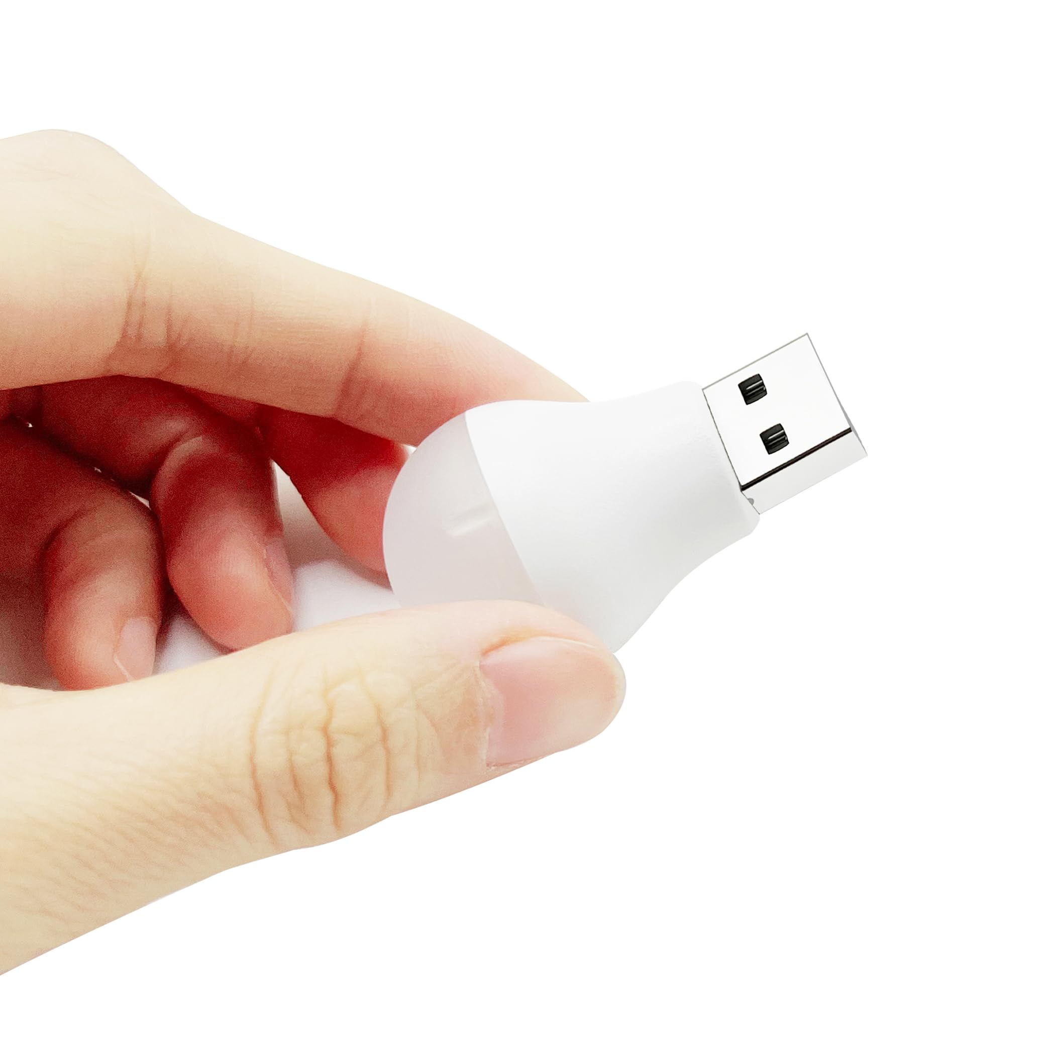 Vagocom 6Pack USB Night Light LED Plug in Night Light Mini USB Light Bulb Small Led Light for — view 2