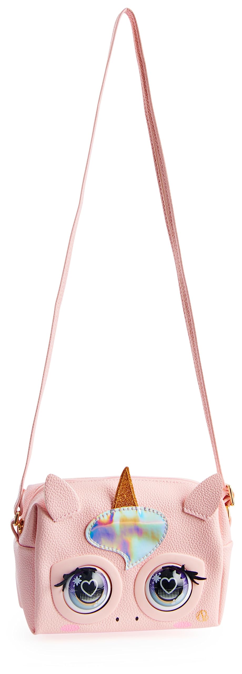 PURSE PETS - BOLSO MASCOTA INTERACTIVA - GLAMICORN UNICORN - Bolso niña y Mascota Interactiva Unicornio Glamicorn con más de 25 Sonidos y Reacciones - 6064255 - 6062241 Juguetes niña 5 años +