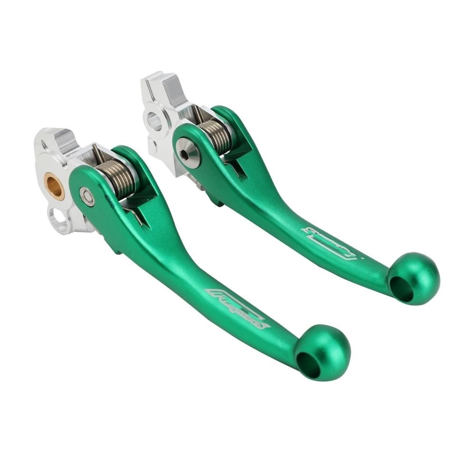 Ewsjg Green Brake Lever Clutch Lever Motorcycle Accessories For Kawa&Saki Kx250x Kx250 Kx450 Kx450x 2021-2023 Aluminum Dirt Bike Clutchs Brakes Handle Levers
