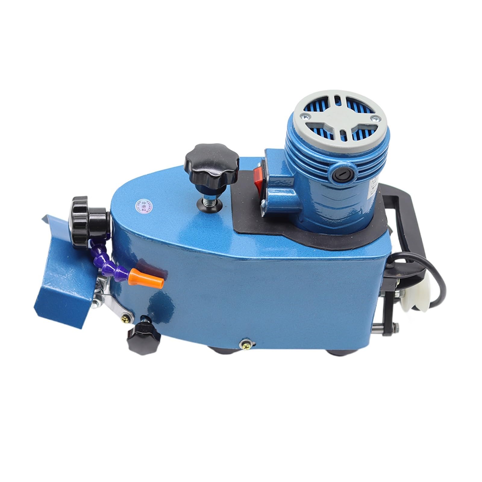 Máquina pulidora eléctrica con amoladora manual de vidrio, máquina de bordes multifuncional, rueda pulidora, bordeadora de vidrio