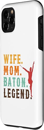 Miniatura 2 de iPhone 11 Pro Wife Mom Baton Legend Baton Twirling Twirler Majorettes Case
