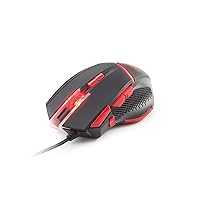 DR1TECH Hunter+ Mouse da Gaming Professionale con Filo Resistente [5 Pesi Removibili + TRIPLE FIRE]