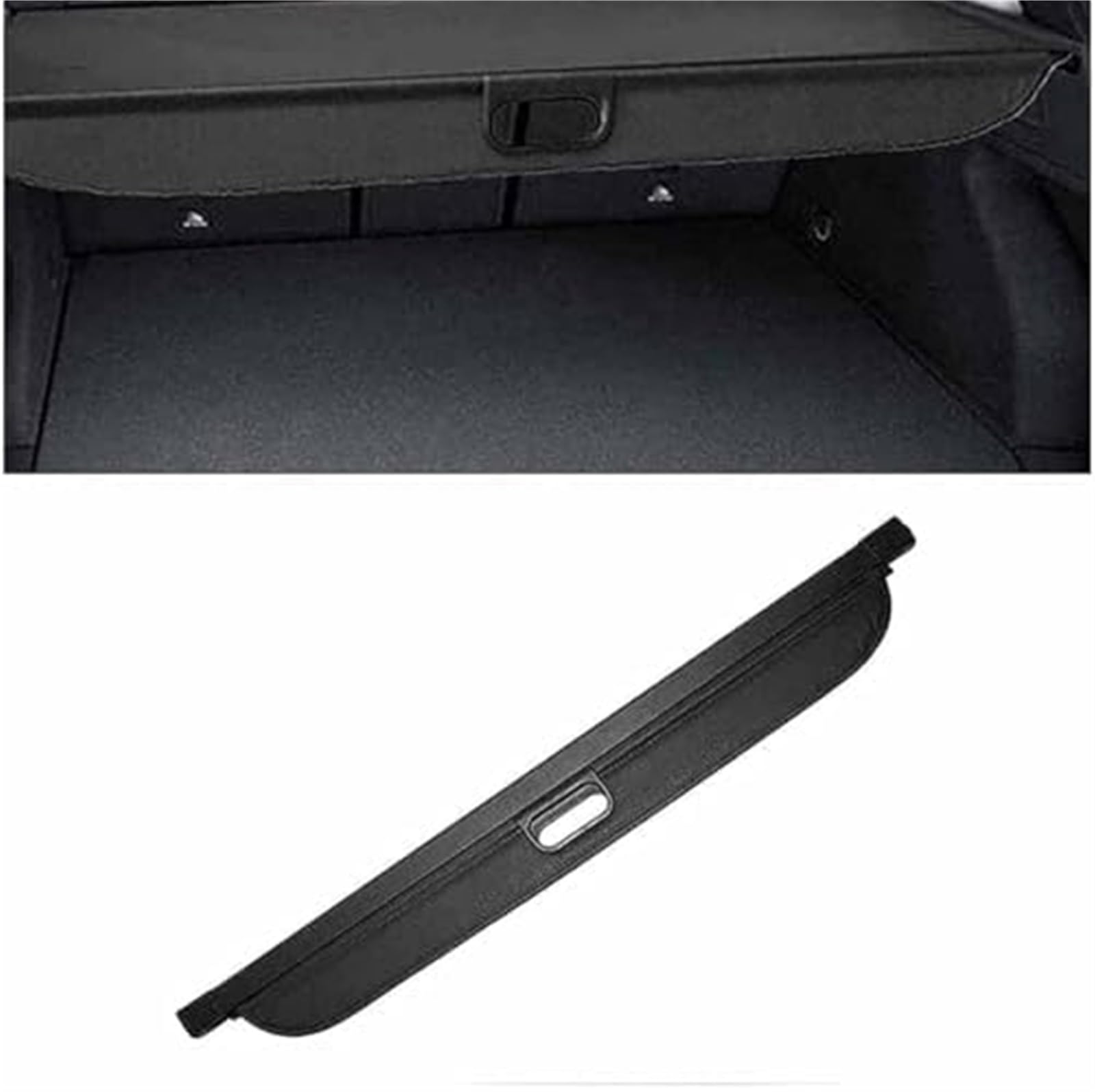 Fhjwqronte One Color Cargo Area Storage Rack Cargo Cover, For Jeep Compass 2013 2014 2015 2016 Car Retractable Rear Trunk Parcel Shelf Luggage Shade Shield Security Organizer Boot Load