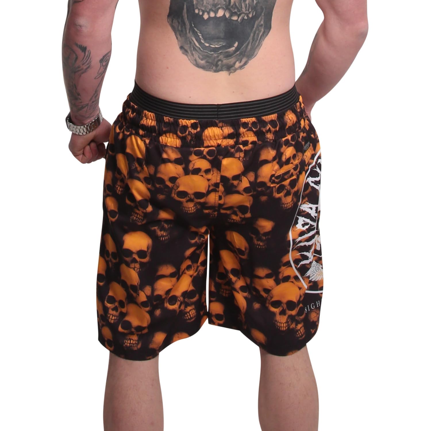 Yakuza Herren Skull Theme Badeshorts