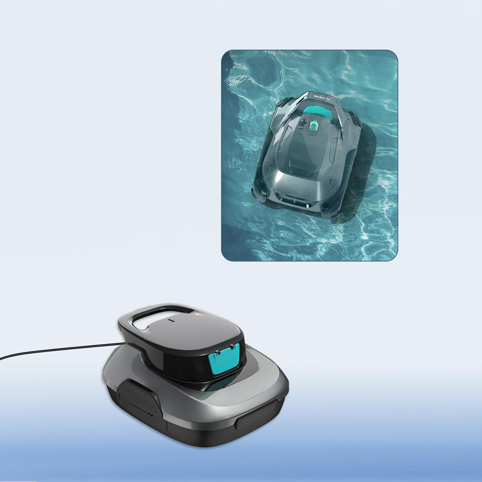 12.6V Chargeur Aspirateur Compatible avec Aiper Scuba SE Piscine sans Fil Robot Chargeur pour Aiper Seagull 600 SE 1000 1500 P1111 Pilot H1 pour Steinbach Poolrunner Batterie Basic 2.0 Piscine Robot