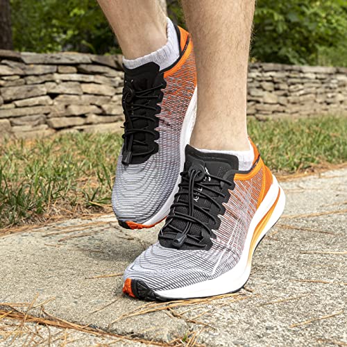 Image of Lock Laces - Elastic No Tie Shoelaces 1 Size Fits All for Kids Adults Tieless Shoe Laces Tennis Shoes Sneakers