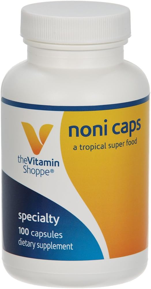 Vitamin Shoppe Noni Caps, 100 capsules Health & Household
