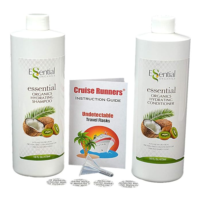 Buy CRUISE RUNNERS Fake Shampoo & Conditioner Alcohol Drinking Flask