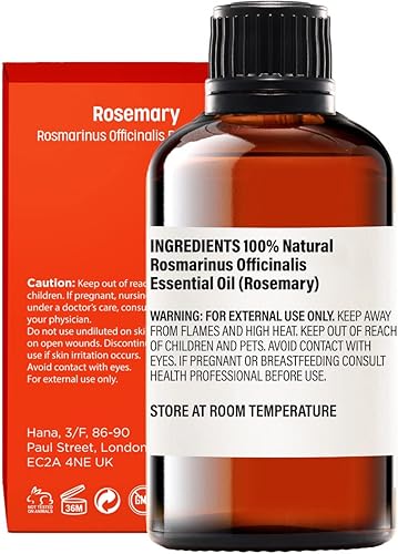 Miniatura 2 de Aceite de romero para el crecimiento del cabello y aceite de menta para el crecimiento del cabello, juego de aceites esenciales 100% puros de grado