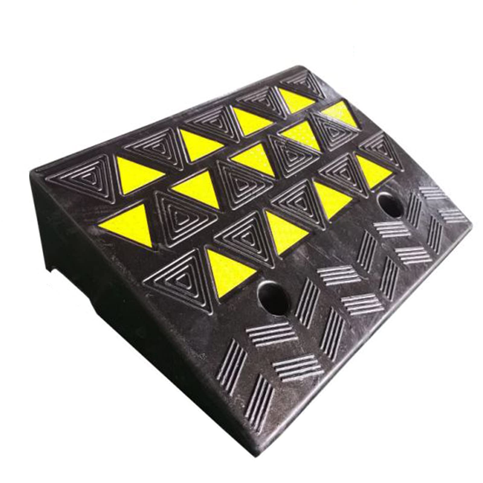 Buy XXIOJUN Rubber Kerb Ramps, 6" High Threshold Rampwith Reflective