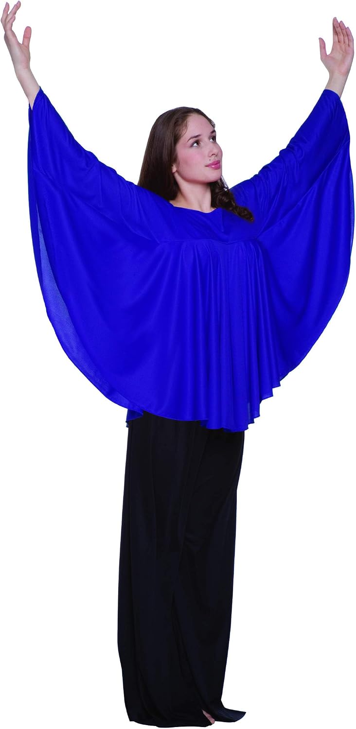 Body Wrappers Big Girls Angel WNG PLLVR 0568 -White S-M