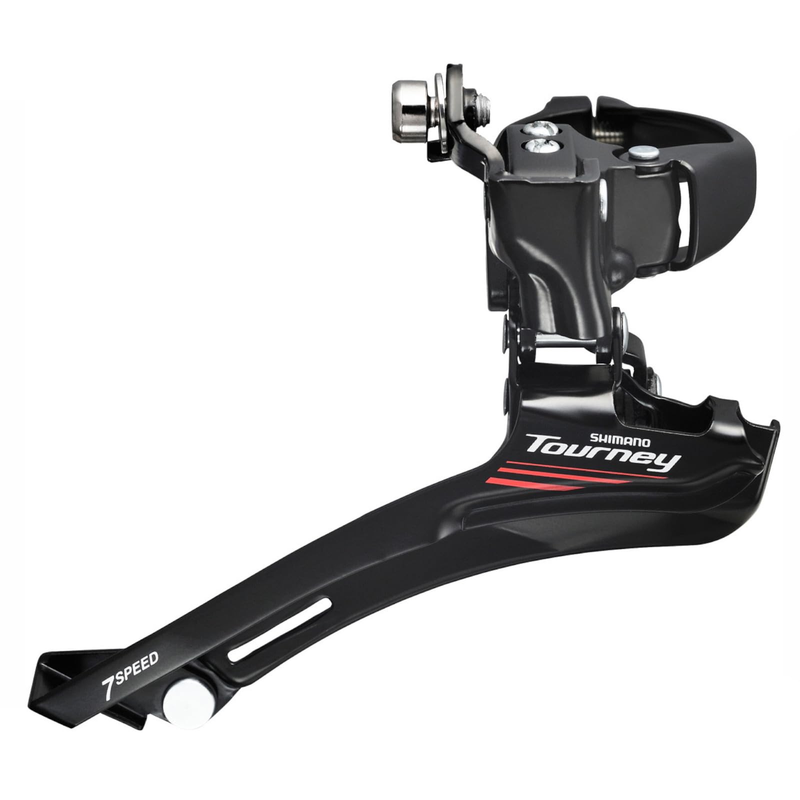 Shimano Umwerfer Tourney FD-A070 2x7-fach Schelle 34,9 mm, mit Adapter 31,8/28,6 mm, EFDA070AX1