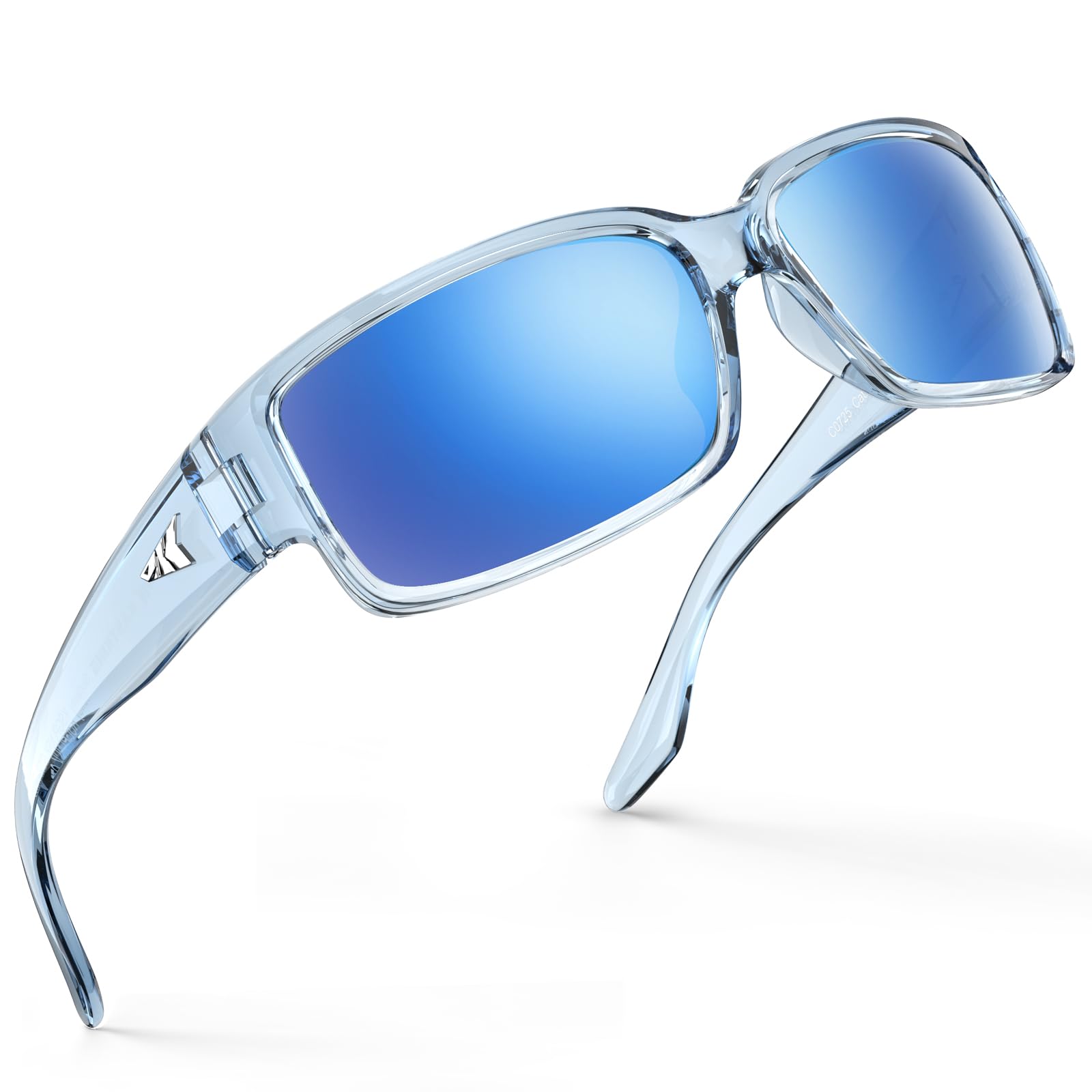 KastKing Skidaway Polarized Sport Sunglasses for Men and Women, Wrap Design