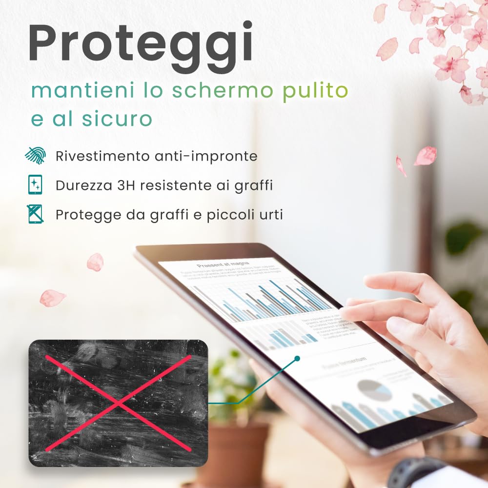 BELLEMOND 2 Pezzi Pellicola Protettiva per iPad Air 10.9" (2022/20) - Pellicola di Carta PET Opaca per Disegnare e Scrivere - WIPDA4109PL10