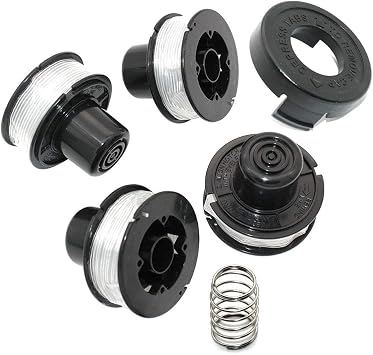 Spool and Line Bump Feed Fits Black and Decker GL250 GL310 GL360 GLC500 82300 82310 82312 CST500 CST800 GE600 GE800 GLC12 GL250 GL310 GL360 GLC500 ST200 ST300 ST400 ST1000 RS-136