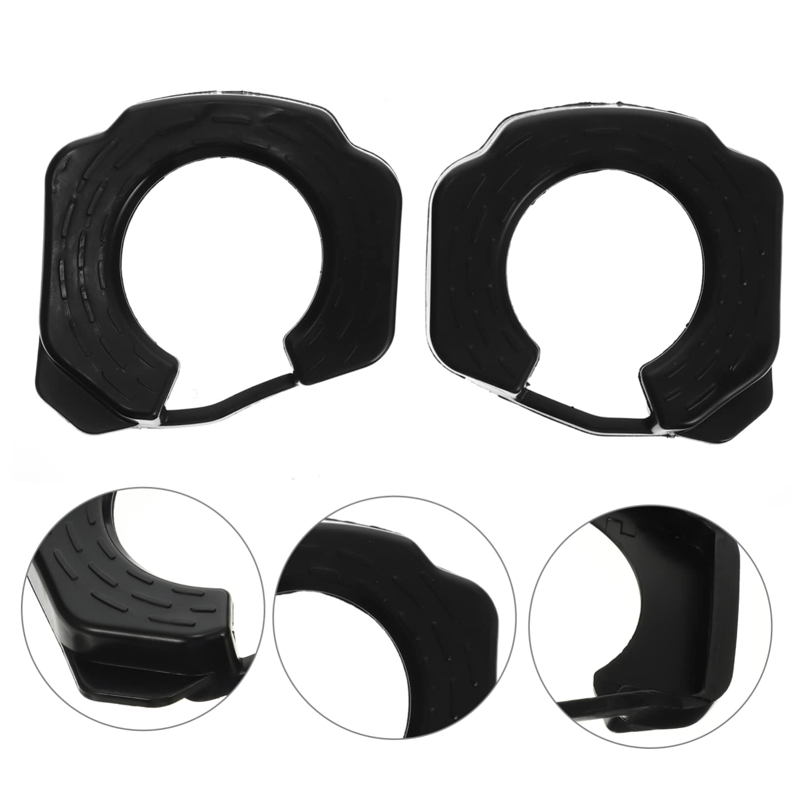 BESPORTBLE 2 Paia Di Tacchetti Autobloccanti Pedali Pedali Bici Auto- Per Forniture Coperture In Gomma Per Biciclette Strada Scarpe Montagna Per Biciclette Tacchetti Protettivi