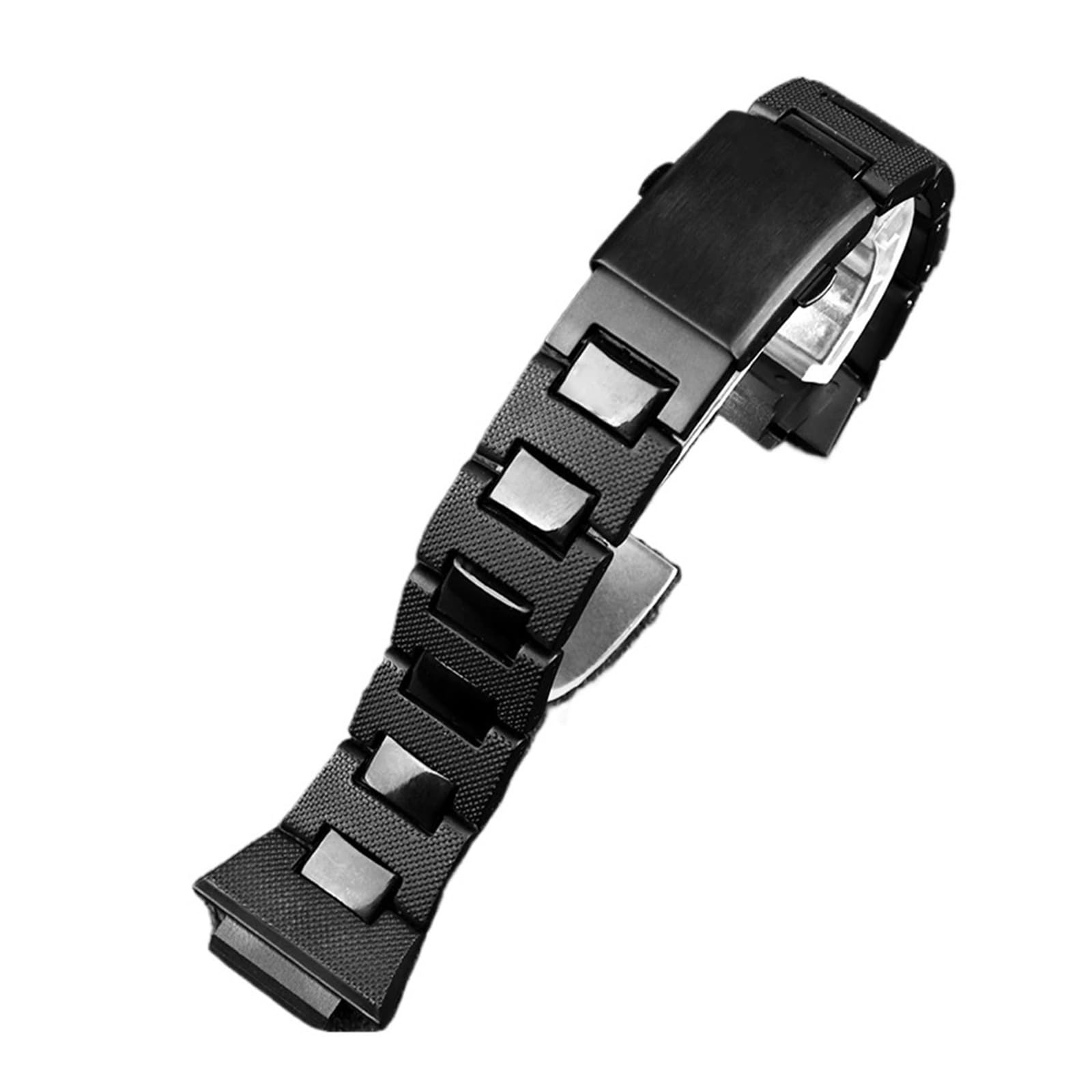 Bracelet de montre noir composite premium pour modification Casio GA2100m - 5