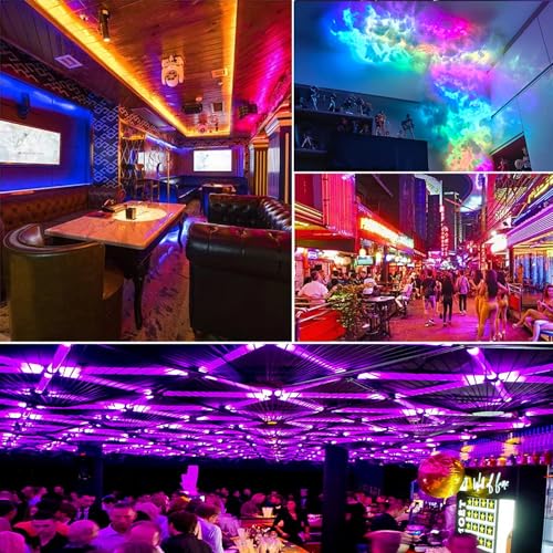 Image of DC5V SK6812 (Similar WS2812B) RGBW RGB+Cold White 30leds /Pixels /m LED Strip Light Individually Addressable 4Color in 1LED Non-Waterproof (16.4ft(5m) 150leds, IP30) (No Adapter or Controller)