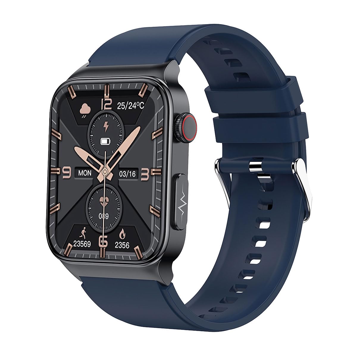 WATCHMARK Cardio One Smartwatch Bleu