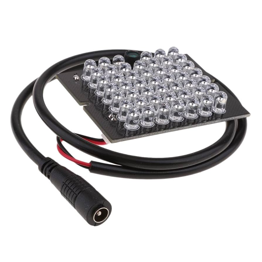 Night Vision Infrared Light IP5 Rainproof 48 LEDs IR Infrared Light For Surveill