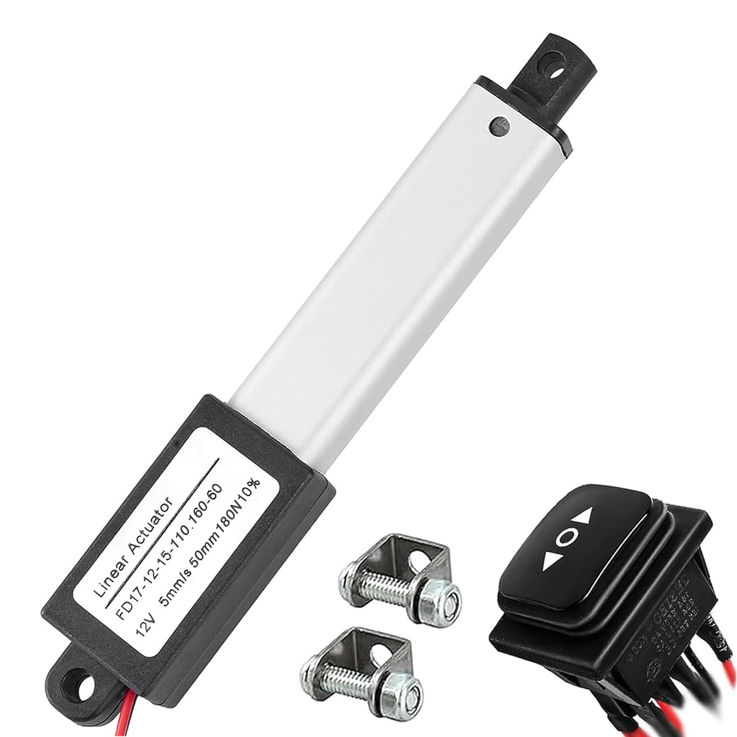 4" Stroke 12V Mini Linear Actuator,180N Waterproof Mini Electric Actuator — Amazon image 8