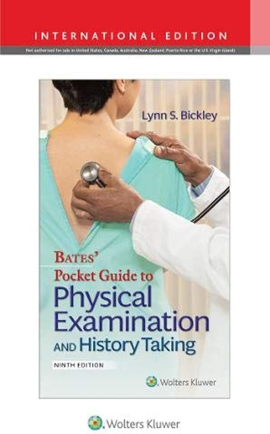 Bates' Pocket Guide to Physical Examination and History Taking