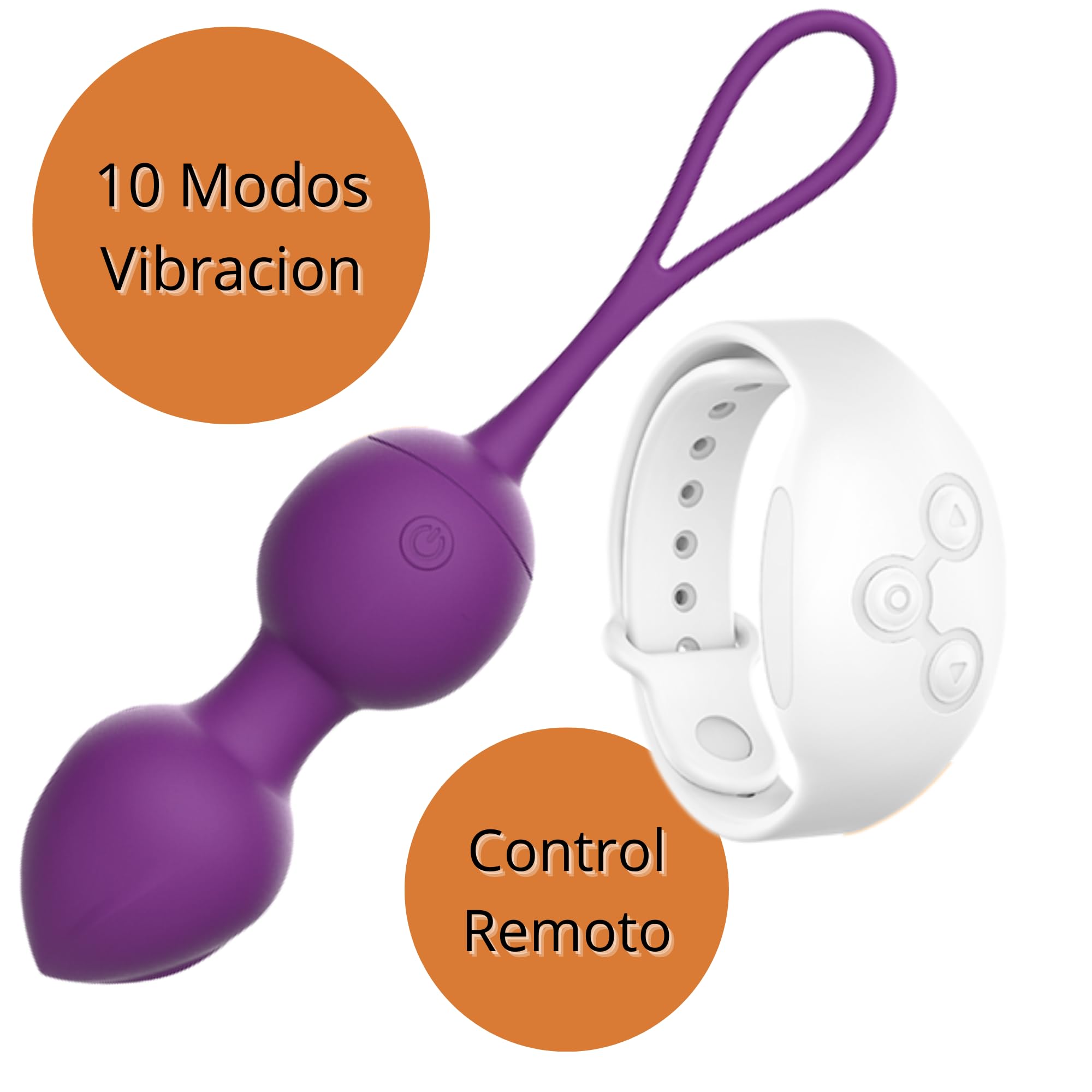 Bolas kegel control remoto/Fortalece los Músculos Pélvicos y Previene la Incontinencia Urinaria Bolas de Masaje, Entrenamiento Completo del Suelo Pélvico para Mujeres con Control Remoto