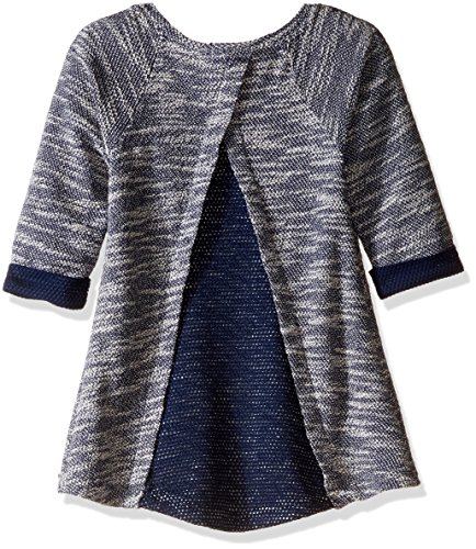 Image of Emily West Girls' High Low Sweater Knit Mini Dress