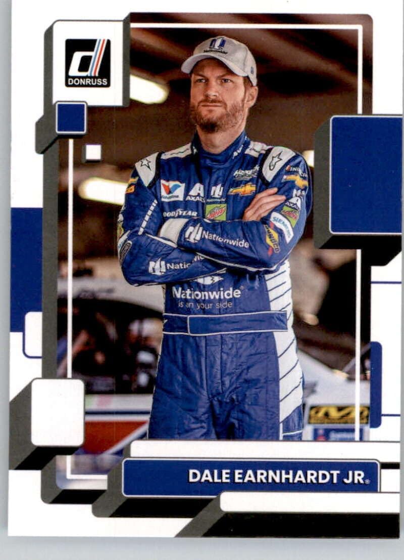 2023 Donruss Racing #26 Dale Earnhardt Jr Nationwide/Hendrick Motorsports/Chevrolet Official NASCAR Trading Card (Stock Photo shown, card Near Mint to Mint Condition)