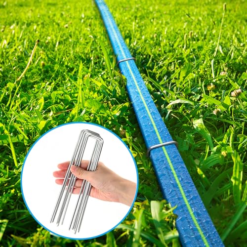 image for Winisok Sprinkler Hose 25FT, Heavy Duty Watering Hoses, Efficient Irri