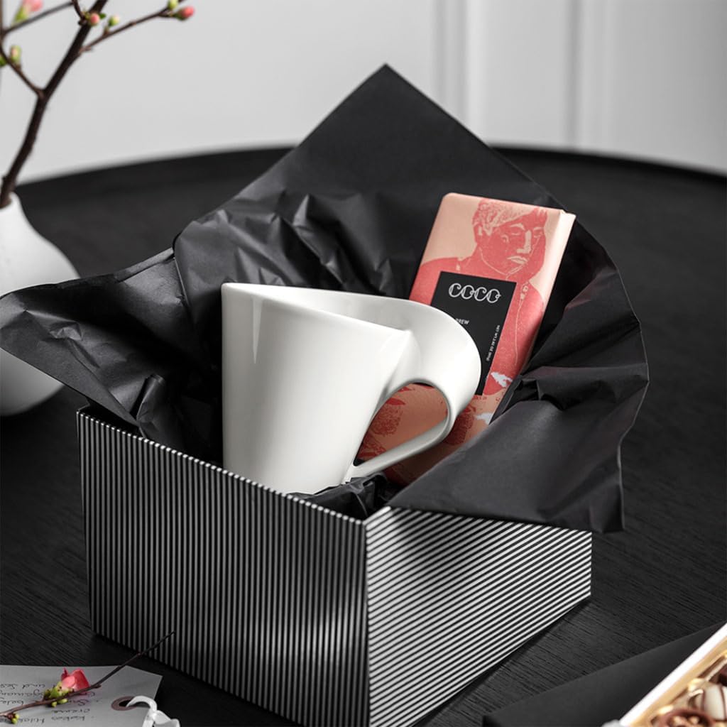 Villeroy & Boch NewWave Café Tea Cup, 6.75 oz, Premium Porcelain, White - Image 2