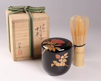 松下壬映 作 「 梅 」 蒔絵 漆器 漆芸 抹茶 茶道具 共箱 美品 です。 Amazon.co.jp: 茶道具三代尚涛済(喜太郎)浜茄子千鳥蒔絵黒塗中棗