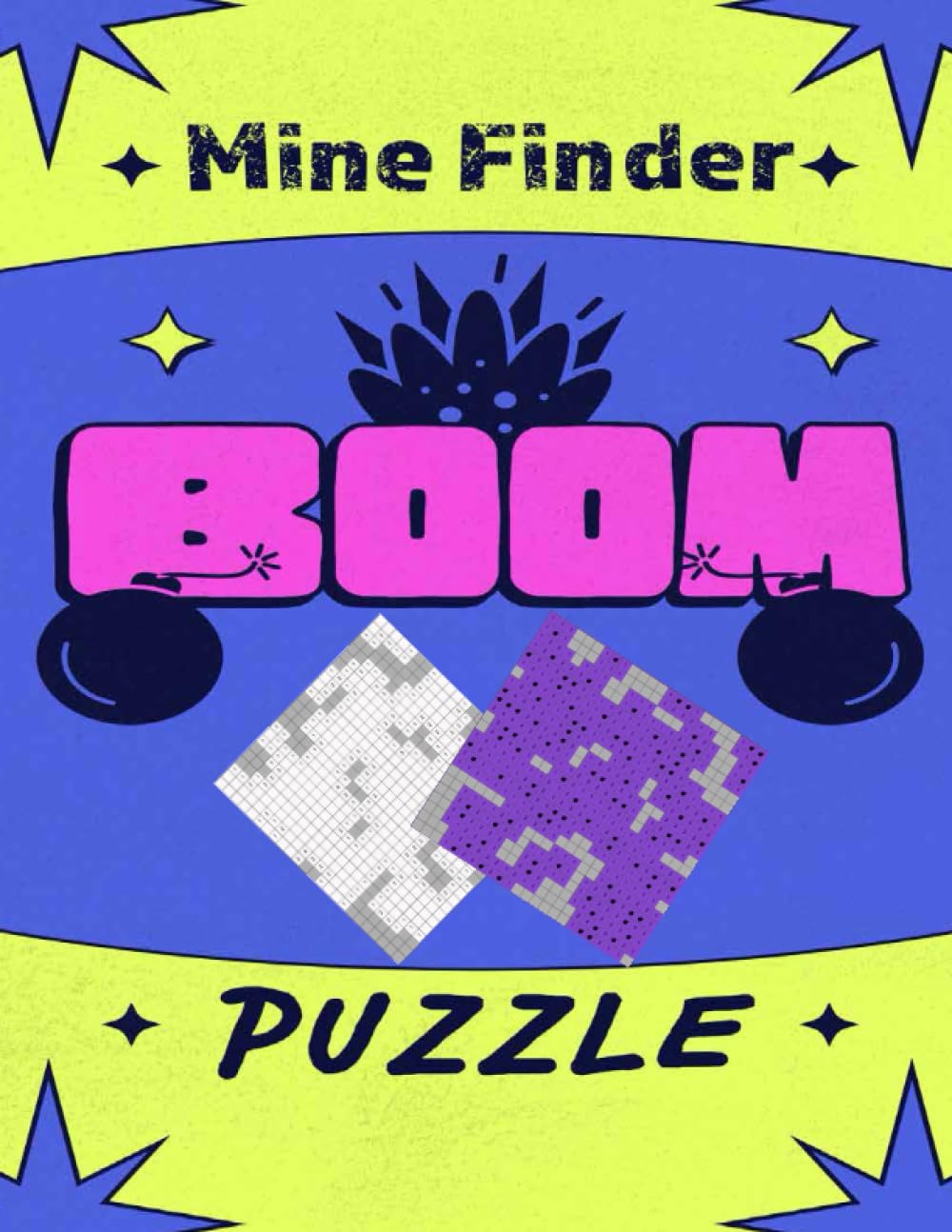 Mine Finder Puzzle: Funny puzzle gift/ Brain-teasing minefield