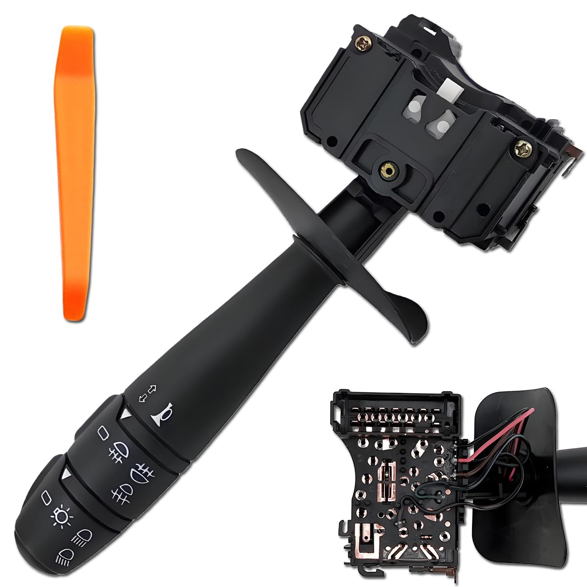 Commutateur de clignotant pour Dacia Logan 2 et Sandero 13 broches