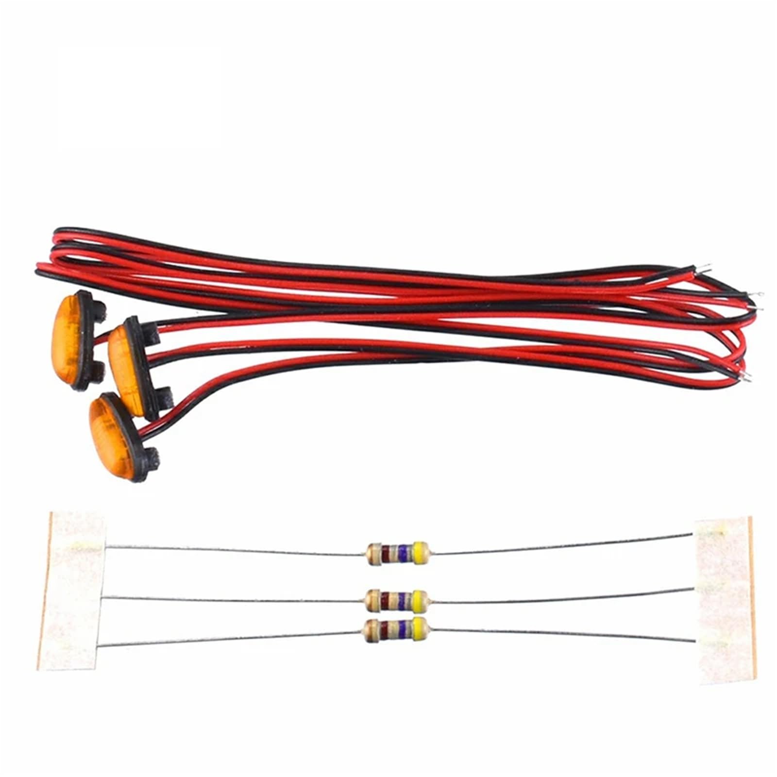 Per Tamiya Per Scania 770S Per MAN Per Il Benz Per Actros 3363 1/14 RC Camion Rimorchio Auto Ribaltabile 2 Pcs/3 Pcs Luci Di Posizione Lampada Decorativa RC Componenti