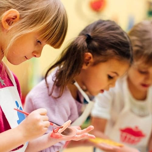 Miniatura 3 de Instrumento de percusión de madera Castañuelas de dedo 12 castañuelas de madera Instrumento musical creativo para niños Juguete de percusión (color