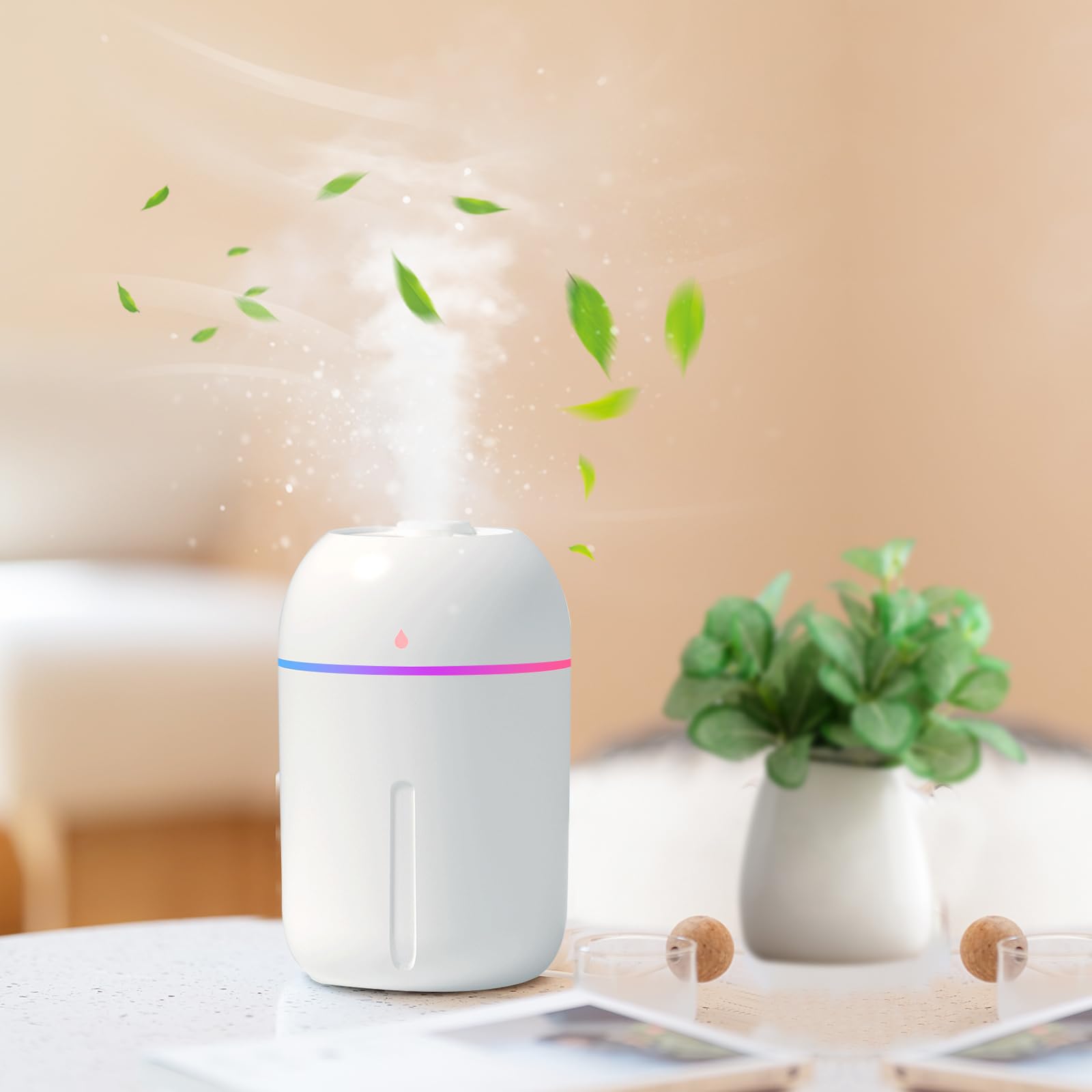 Amazon.com: Small Humidifier for Plants, Mini Humidifiers for Bedroom ...