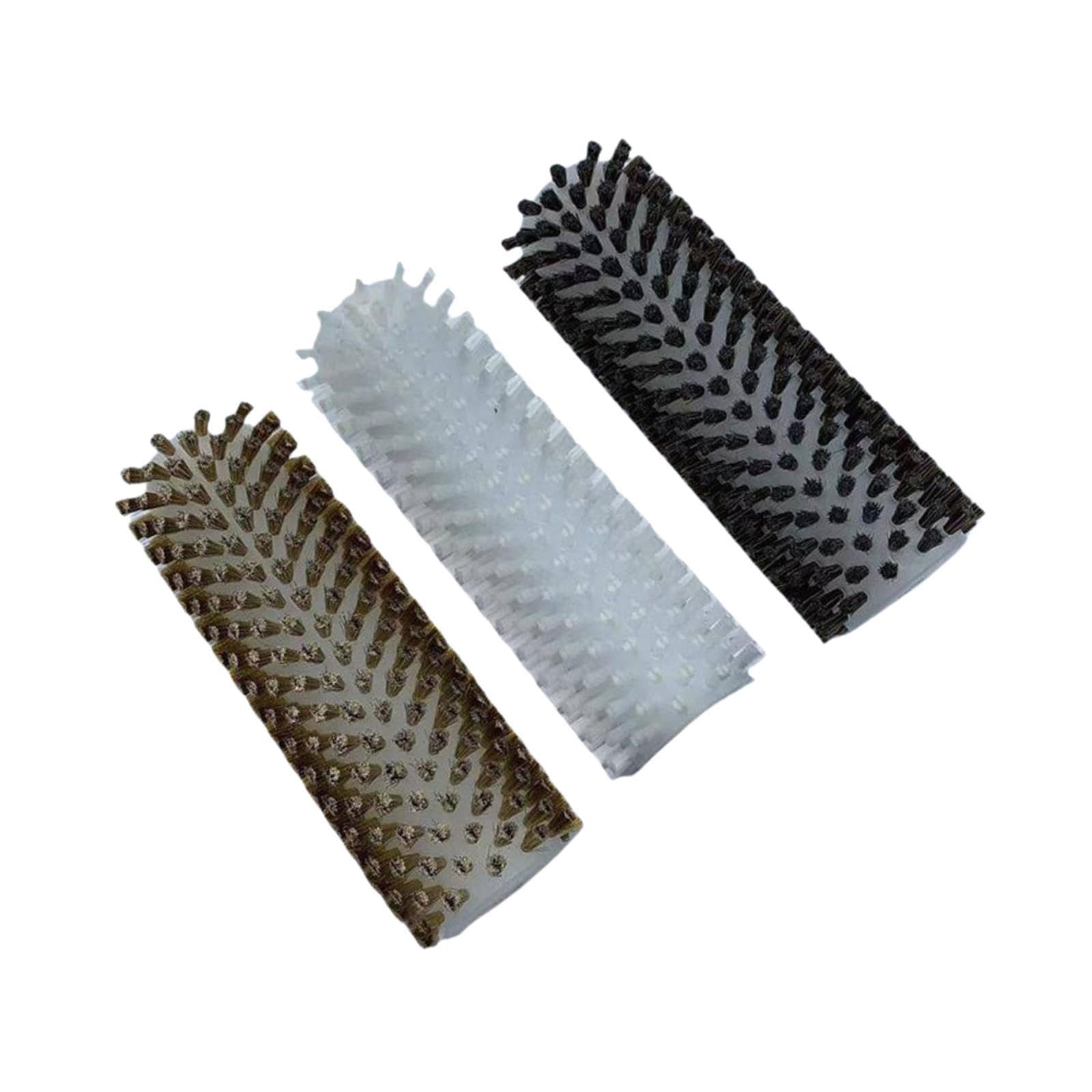 kowaku Snowboard Wax Brush Kit Ski Wax Brush Kit, Electric Roller Brush Horsehair Ski Waxing Brushes