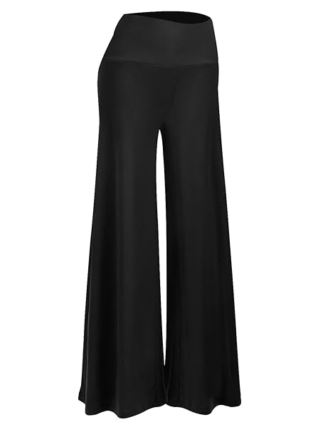 Arolina Women's Stretchy Wide Leg Palazzo Lounge Pants Casual Comfy High Waist Palazzo Pants