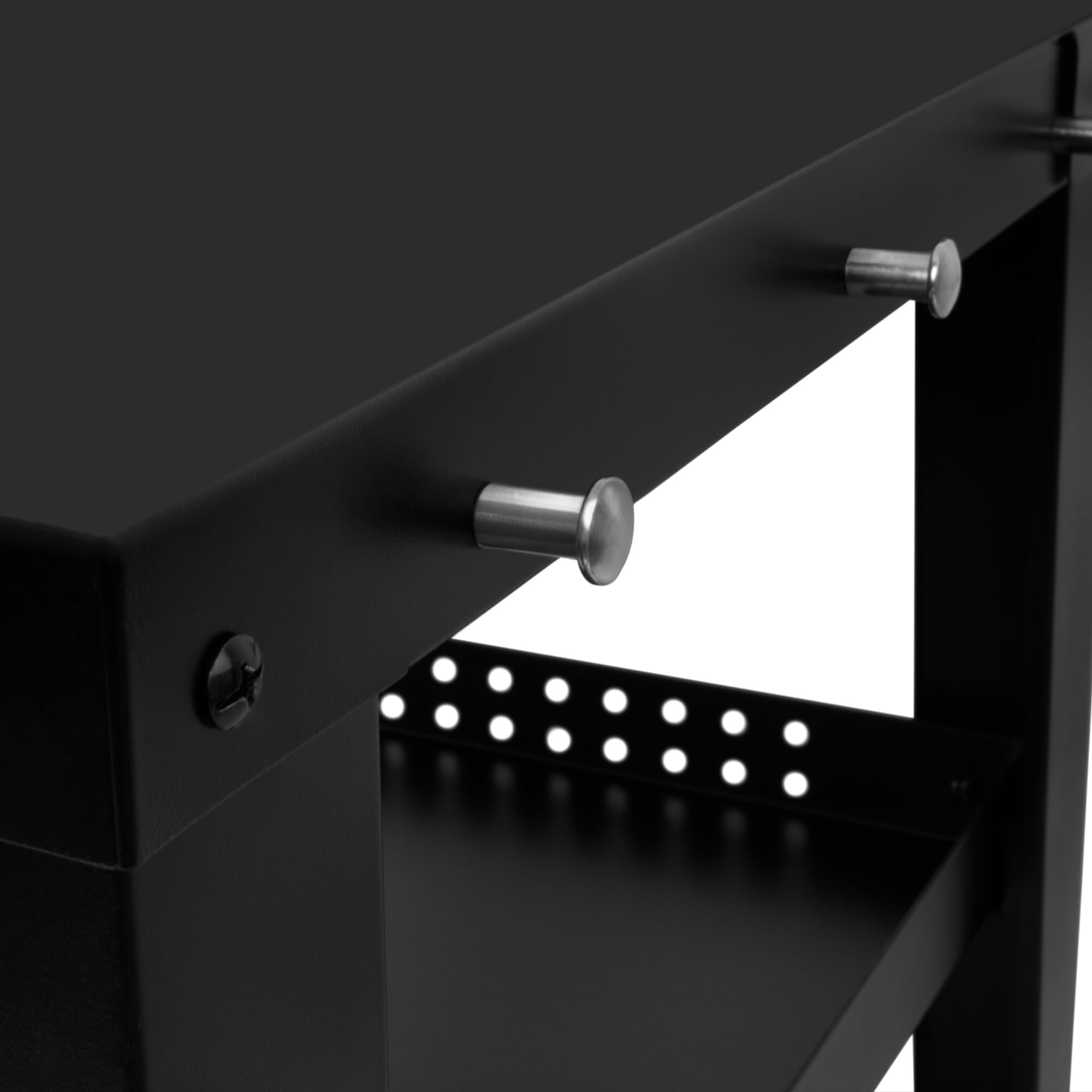 BBQ-Toro Carro Parrilla 125 x 57 x 104 cm | Negro | Mesa Grill con Gran Superficie Trabajo | Mesa Auxiliar BBQ con Paraviento | Trolley Exterior | Carro Servicio con Estante