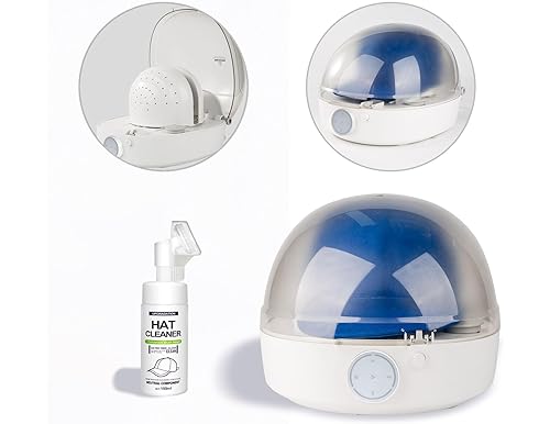 El mejor limpiador automático de gorras con vapor para restaurar y secar gorras deformadas