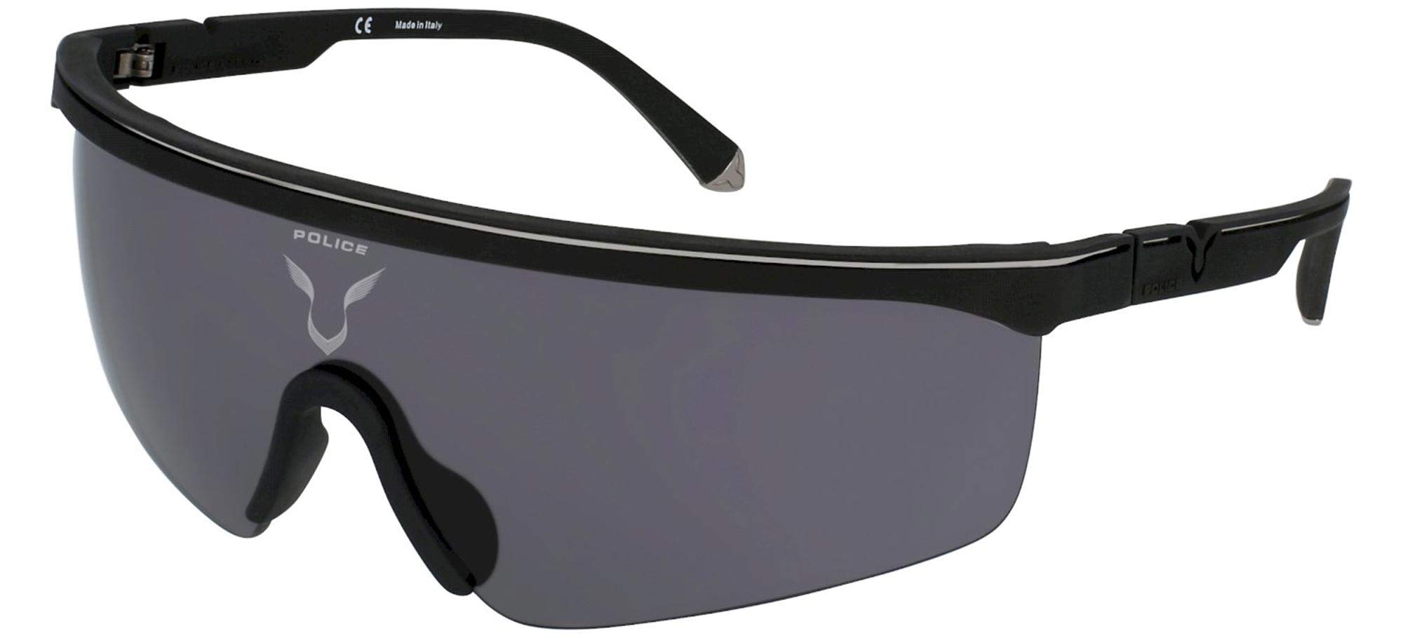 Police SPLA28 06AA Sunglasses Unisex Injected, Standard, 1