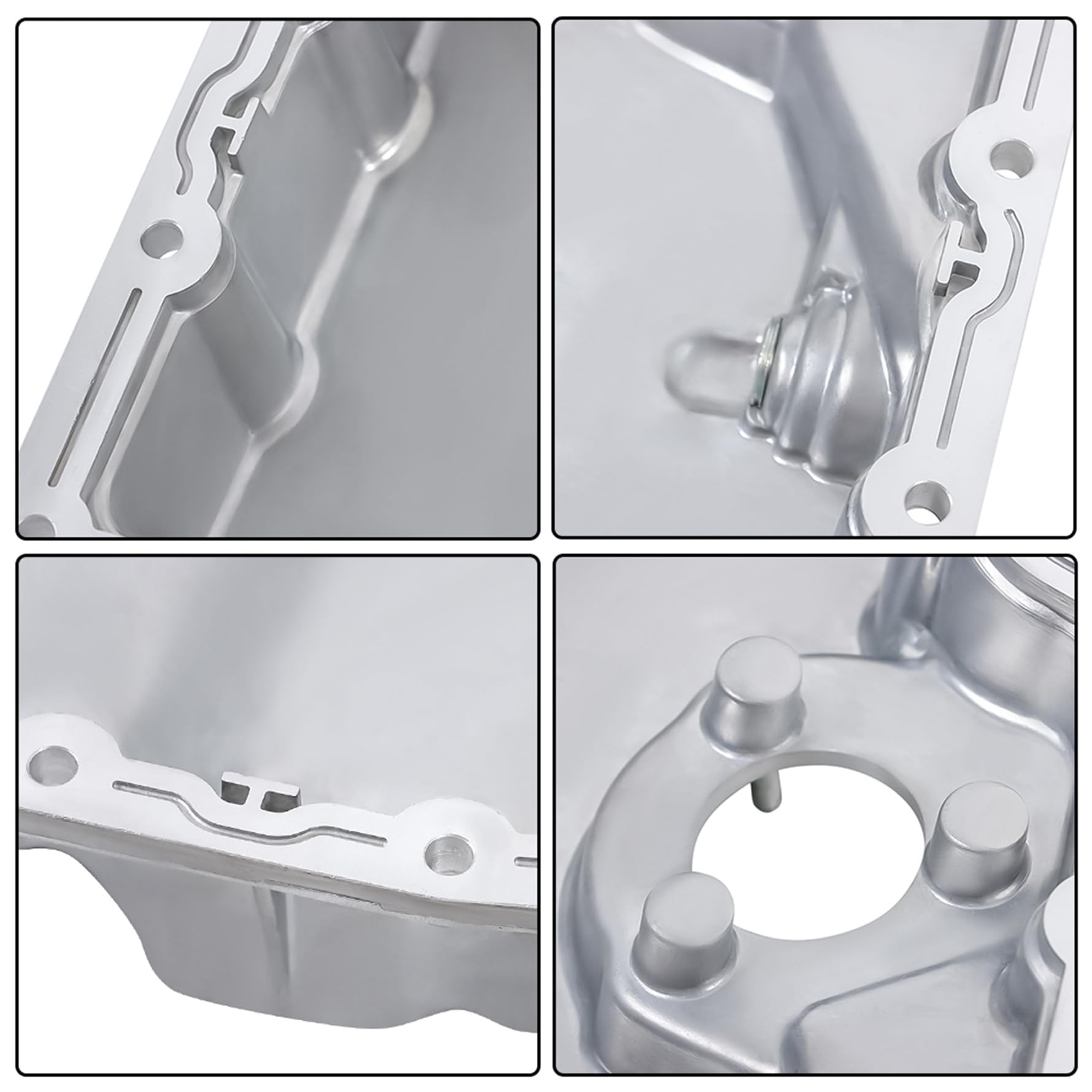 munirater Ricambio per coppa dell'olio motore in alluminio per Arteon/A3/Tarraco/Ateca/Alhamra/Golf 06K103600R 06K103600AE 2014-2023