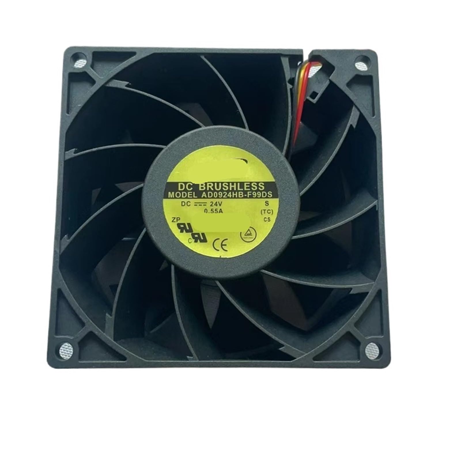 YMUGUEGH 92x92x38mm dc 24V 0.55a 9238 AD0924HB-F99DS 0.55A 92MM fan